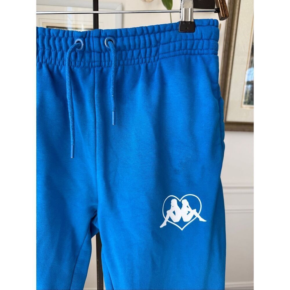 Kappa Bight Blue Jogger Sweatpants Lounge Pants S - Picture 2 of 8